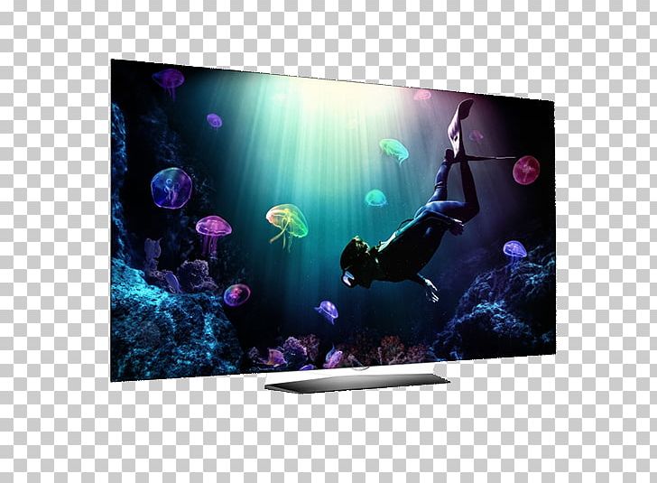 OLED 4K Resolution Ultra-high-definition Television Smart TV PNG, Clipart, 4k Resolution, Aquarium, Display Device, Flat Panel Display, Highdefinition Television Free PNG Download