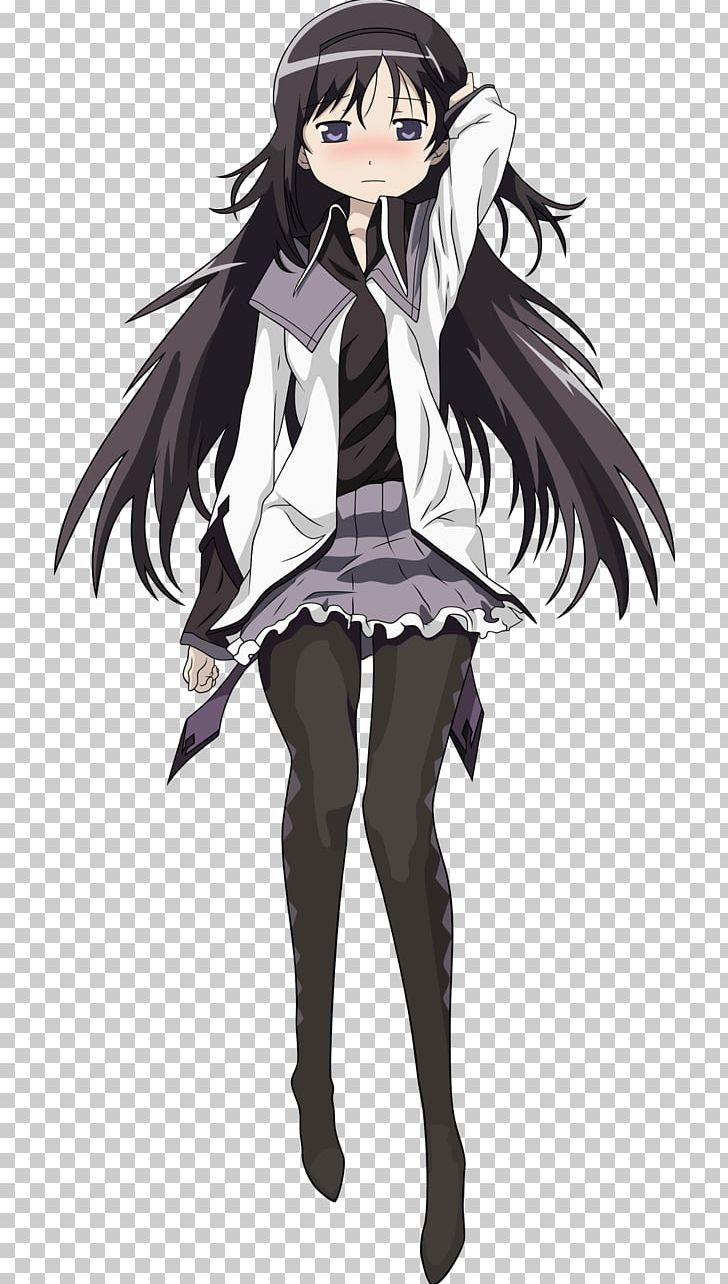 Homura Akemi Anime Dakimakura Puella Magi Madoka Magica Pillow PNG, Clipart, Anime, Black Hair, Brown Hair, Cartoon, Character Free PNG Download