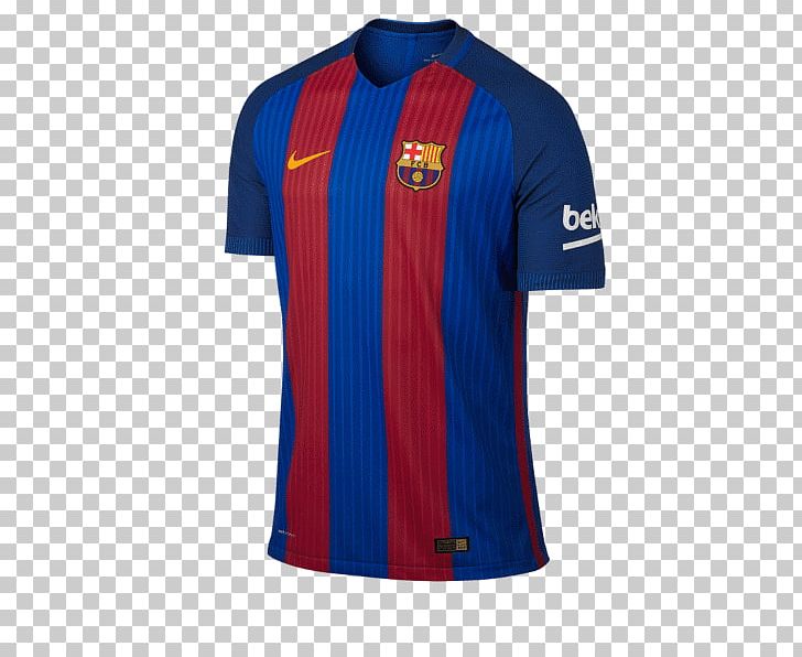 FC Barcelona T-shirt Jersey Kit Football PNG, Clipart, Active Shirt, Clothing, Cobalt Blue, Electric Blue, Fc Barcelona Free PNG Download