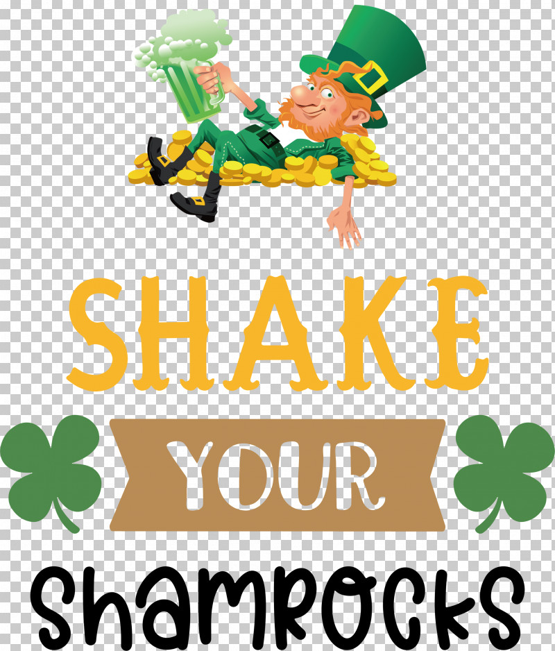 Shake Your Shamrocks St Patricks Day Saint Patrick PNG, Clipart, Behavior, Character, Happiness, Human, Line Free PNG Download