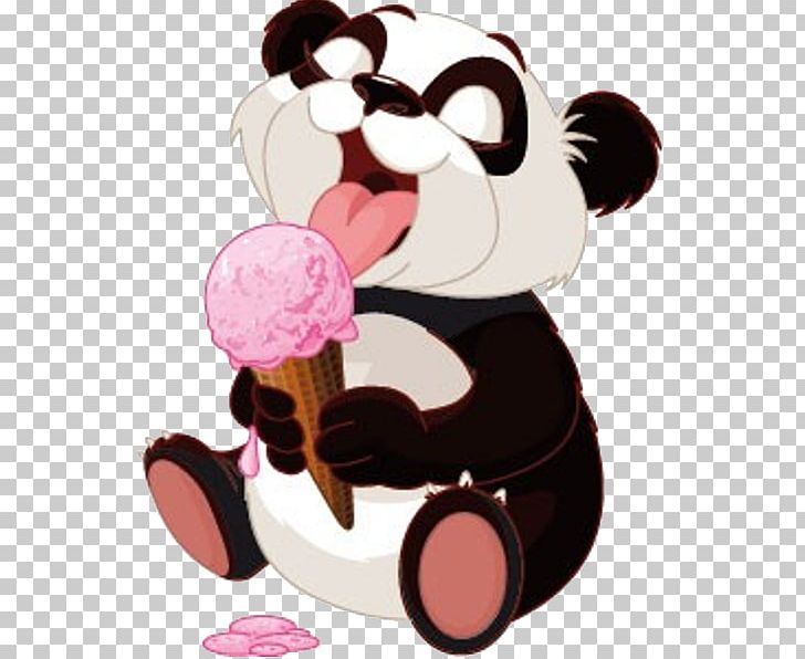 Giant Panda Ice Cream Polar Bear PNG, Clipart, Baby Grizzly, Bear, Carnivoran, Cream, Cuteness Free PNG Download