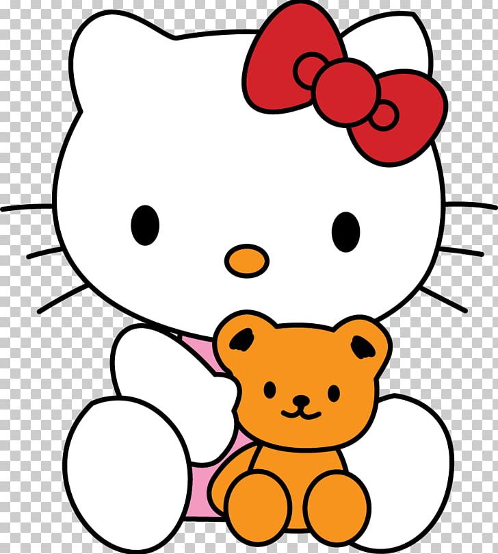 Cute Hello Kitty Coloring Page  Turkau