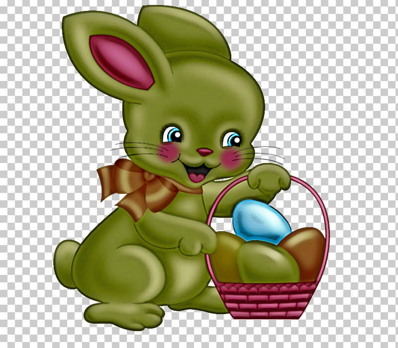 Easter Bunny PNG, Clipart, Animation, Cartoon, Easter Bunny, Green, Rabbit Free PNG Download