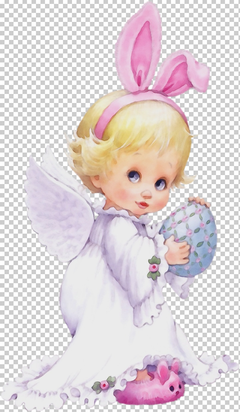 Pink Doll Angel Cartoon PNG, Clipart, Angel, Cartoon, Doll, Paint, Pink Free PNG Download