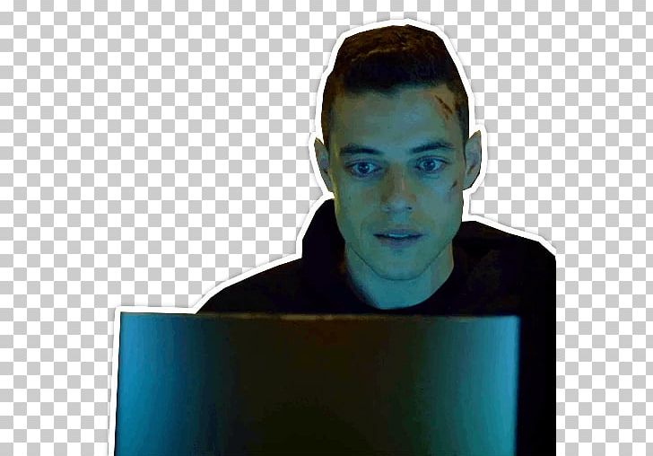 Rami Malek Mr. Robot Telegram Sticker PNG, Clipart, Audio Equipment, Communication, Doctor Who, Electronic Device, Forehead Free PNG Download
