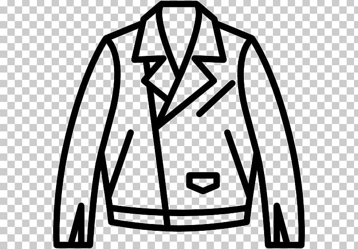 fall jacket clipart black and white