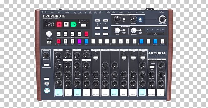 Arturia DrumBrute Drum Machine Sound Synthesizers Analog Synthesizer PNG, Clipart, Analog Synthesizer, Audio Equipment, Electronics, Korg, Microcontroller Free PNG Download