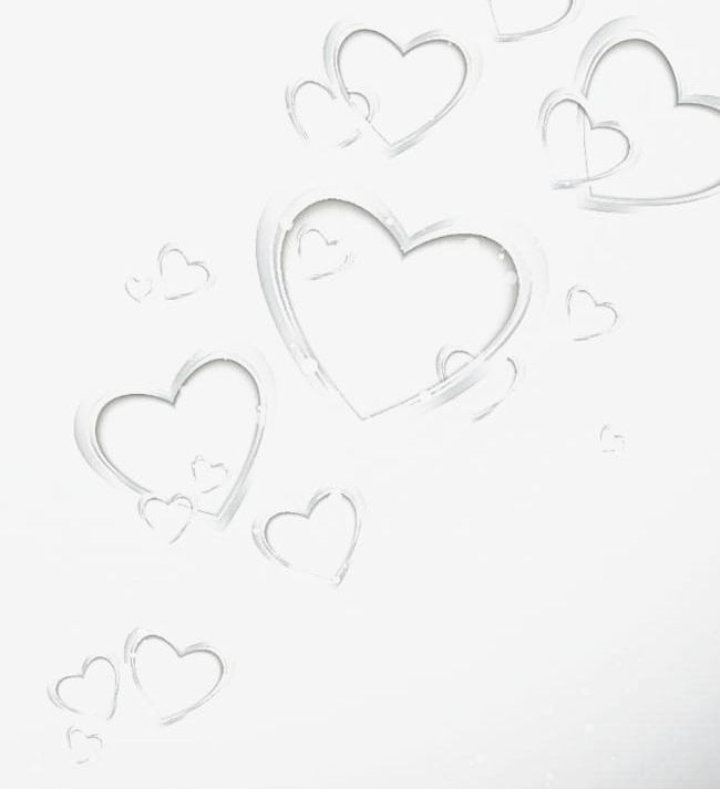 White Heart Pattern Material PNG, Clipart, Heart, Heart Clipart, Material, Material Clipart, Pattern Free PNG Download