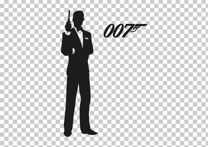 James Bond Film Series Logo Silhouette PNG, Clipart, Black And White, Brand, Casino Royale, Cdr, Communication Free PNG Download