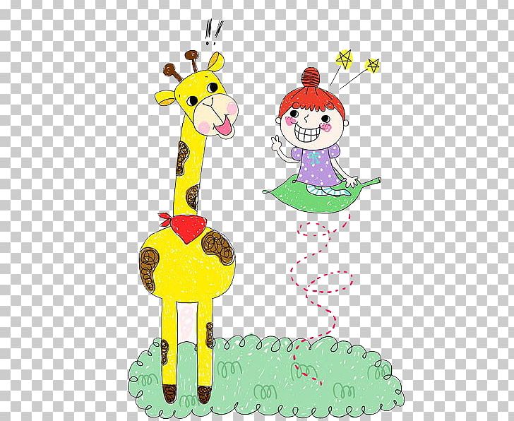 Giraffe Stock Illustration Illustration PNG, Clipart, Animals, Art, Cartoon, Child, Child Art Free PNG Download