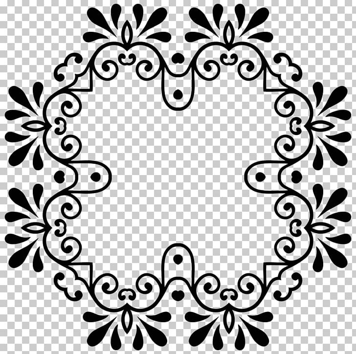Floral Design Borders And Frames Visual Arts PNG, Clipart, Area, Art, Black, Black And White, Borders And Frames Free PNG Download