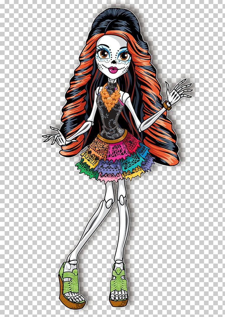 Monster High Skelita Calaveras Doll Ever After High Barbie PNG, Clipart, Art, Barbie, Bratz, Calaca, Cartoon Free PNG Download