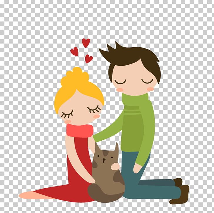 Christmas Tree Family Couple PNG, Clipart, Animals, Art, Boy, Cartoon, Cartoon Couple Free PNG Download