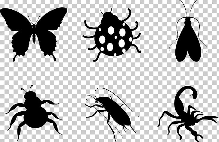 Insect Butterfly Silhouette PNG, Clipart, Animals, Arthropod, Black And White, City Silhouette, Encapsulated Postscript Free PNG Download