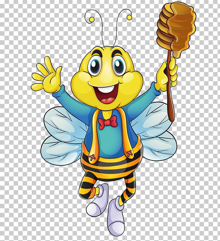 Bee Insect Drawing Illustration PNG, Clipart, Ant, Cartoon, Digital Image, Fictional Character, Happy Birthday Card Free PNG Download