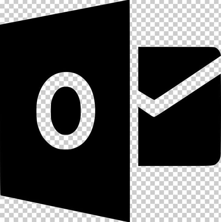 Outlook.com Computer Icons Email Microsoft Outlook Hotmail PNG, Clipart, Address Book, Black And White, Brand, Computer Icons, Email Free PNG Download