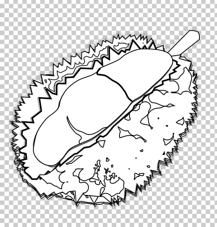 Durian Coloring Book Drawing PNG, Clipart, Area, Artwork, Black And White, Carambola, Colored Pencil Free PNG Download