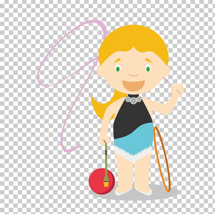 Rhythmic Gymnastics Graphics Illustration Stock Photography PNG, Clipart, Art, Cartoon, Child, Computer Wallpaper, Drawing Free PNG Download