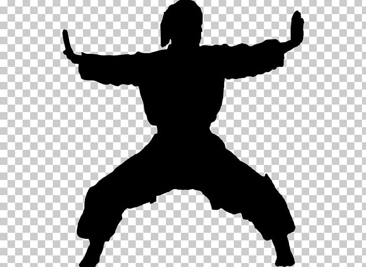 Karate Martial Arts Silhouette PNG, Clipart, Arm, Background, Black And White, Budo, Joint Free PNG Download