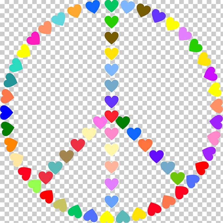 Peace Symbols Free Content PNG, Clipart, Area, Circle, Color, Free Content, Heart Free PNG Download