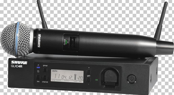 Shure SM58 Wireless Microphone Shure Beta 58A PNG, Clipart, Audio, Audio Equipment, Electronics, Hardware, Headphones Free PNG Download