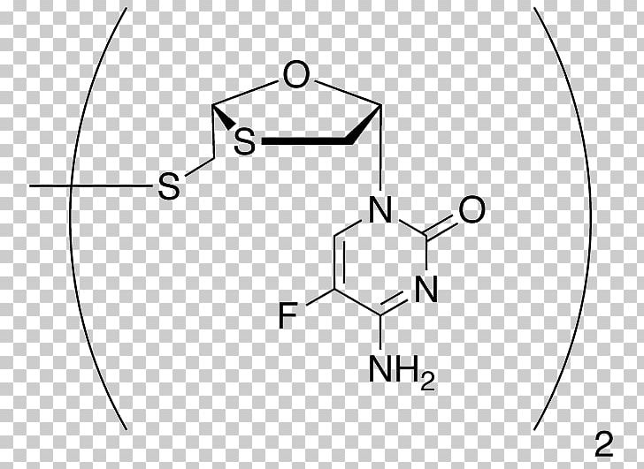 Emtricitabine Antiviral Drug Lamivudine Chemical Compound Xenazoic Acid PNG, Clipart, Angle, Area, Black And White, Brand, Chemical Free PNG Download