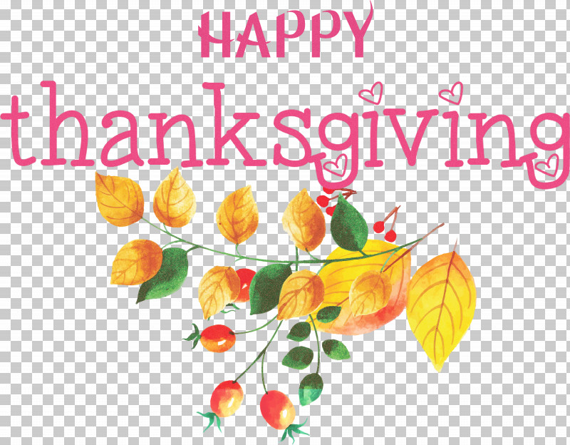 Happy Thanksgiving PNG, Clipart, Floral Design, Fruit, Happy Thanksgiving, Leaf, Meter Free PNG Download