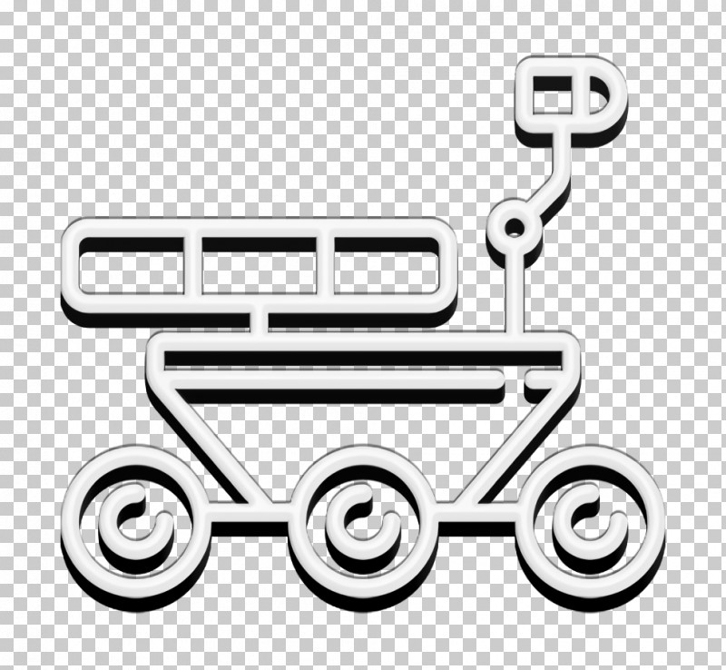 Space Icon Moon Rover Icon Robot Icon PNG, Clipart, Automobile Engineering, Black And White, Line Art, Meter, Moon Rover Icon Free PNG Download