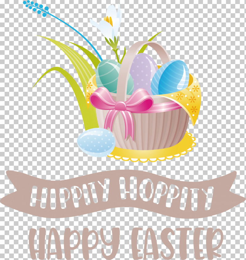 Hippy Hoppity Happy Easter Easter Day PNG, Clipart, Banner, Easter Day, Flower, Happy Easter, Logo Free PNG Download