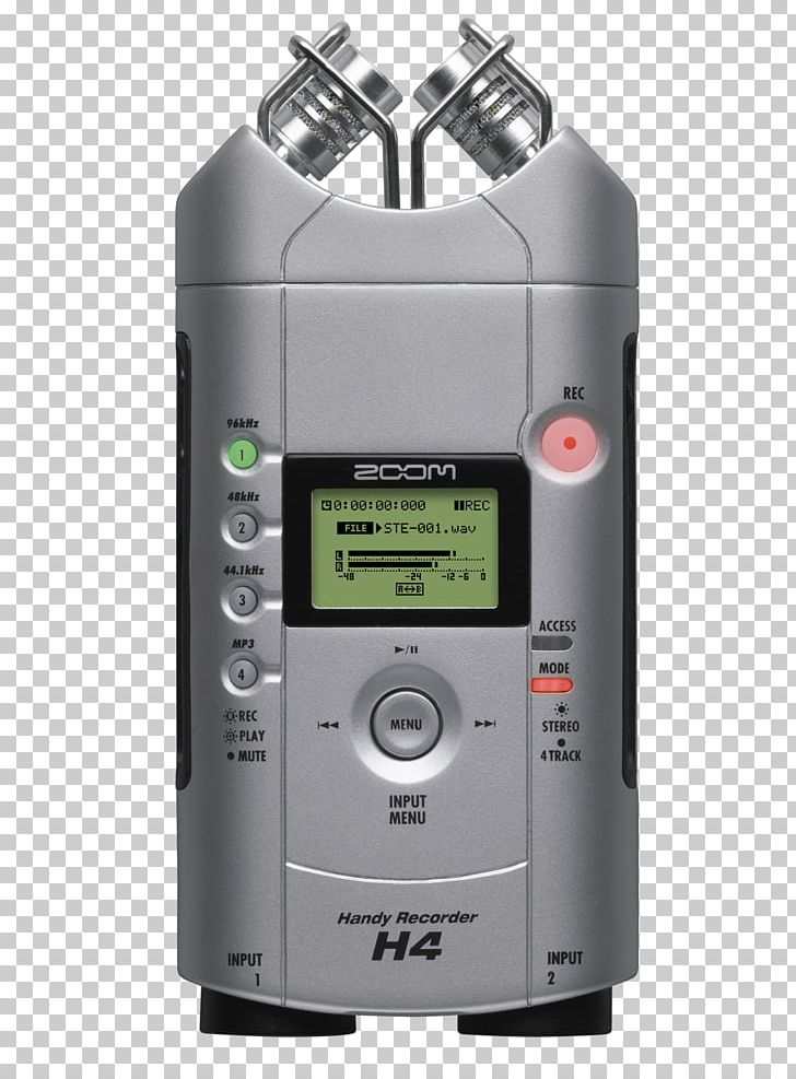 Microphone Digital Audio Zoom H4n Handy Recorder Zoom Corporation Zoom H4 Handy Recorder PNG, Clipart, Audio, Digital Recording, Effects Processors Pedals, Electronics, Firmware Free PNG Download