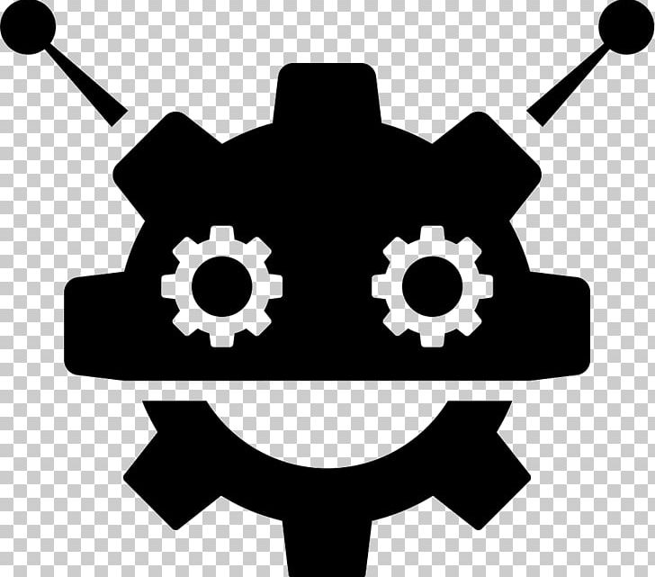 Robotics Logo Internet Bot PNG, Clipart, Black And White, Cog, Computer Icons, Electronics, Internet Bot Free PNG Download