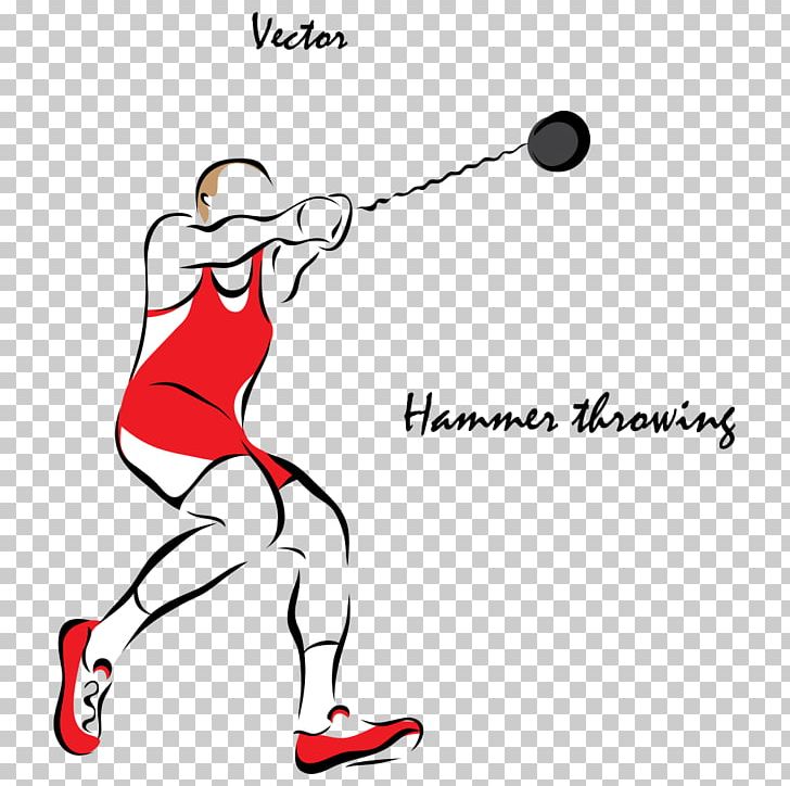 Hammer Throw Athlete Sport Illustration PNG, Clipart, Area, Golf, Hammer, Hammer And Nails, Handball Free PNG Download