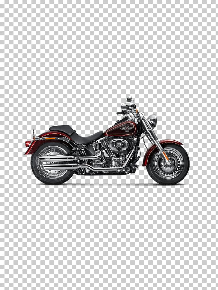 Harley-Davidson FLSTF Fat Boy Softail Motorcycle Exhaust System PNG, Clipart,  Free PNG Download