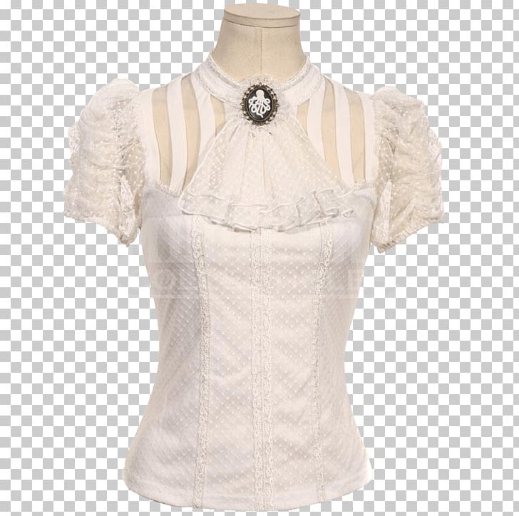 Blouse Jabot Sleeve White Shirt PNG, Clipart, Beige, Blouse, Clothing, Clothing Sizes, Collar Free PNG Download