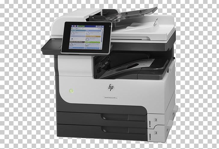 Hewlett-Packard HP LaserJet Enterprise M725 Multi-function Printer PNG, Clipart, Brands, Electronic Device, Hewlettpackard, Hp Laserjet, Image Scanner Free PNG Download