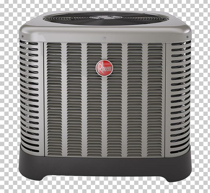 Rheem Air Conditioning Condenser Seasonal Energy Efficiency Ratio Heat Pump PNG, Clipart, Air Conditioning, Coil, Condenser, Furnace, Heat Pump Free PNG Download