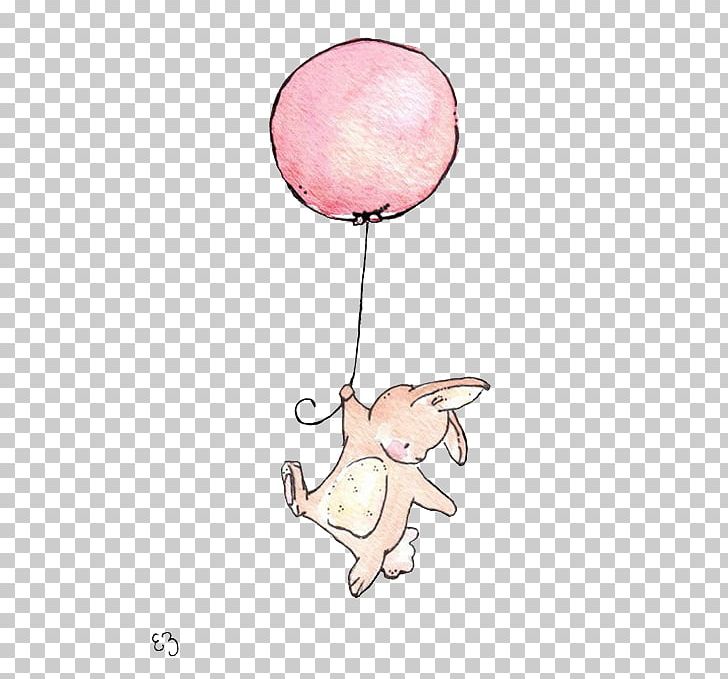 Rabbit Illustration PNG, Clipart, Air Balloon, Animals, Balloon, Balloon Cartoon, Balloons Free PNG Download