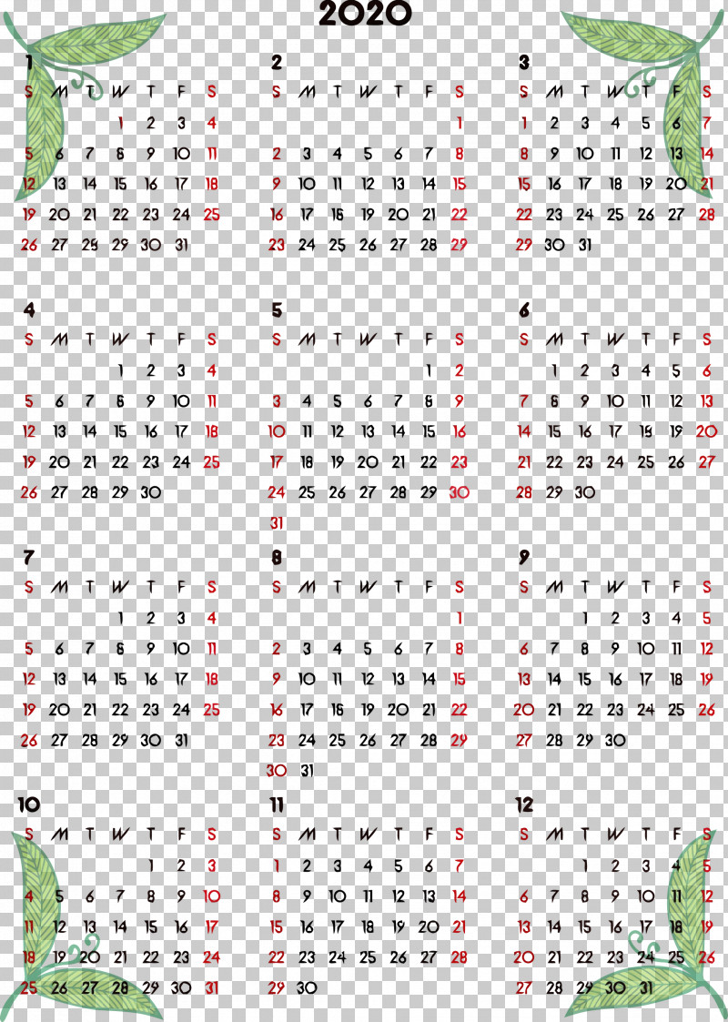 Text Green Calendar Line Font PNG, Clipart, 2020 Printable Calendar, Calendar, Green, Line, Paint Free PNG Download