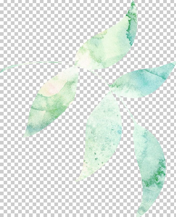Turquoise Teal Leaf PNG, Clipart, Leaf, Teal, Turquoise, Watercolor Free PNG Download