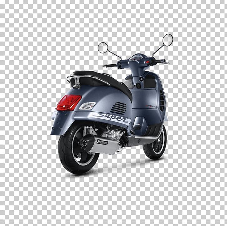 Vespa GTS Exhaust System Scooter Piaggio PNG, Clipart, Akrapovic, Brake, Car, Cars, Exhaust Free PNG Download