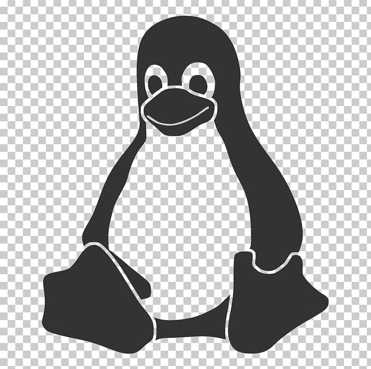 Linux Computer Icons Operating Systems PNG, Clipart, Beak, Bird, Black And White, Computer Icons, Flightless Bird Free PNG Download
