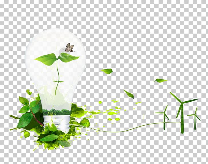 Green Environmentally Friendly Computer File PNG, Clipart, Advertising, Border, Branch, Bulb, Computer Wallpaper Free PNG Download