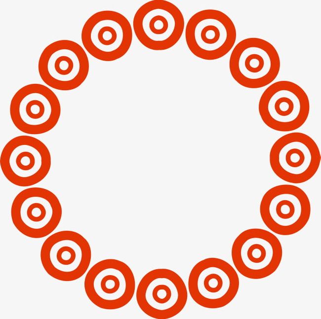 Red Circle Frame PNG, Clipart, Border, Border Texture, Circle, Circle Clipart, Frame Free PNG Download
