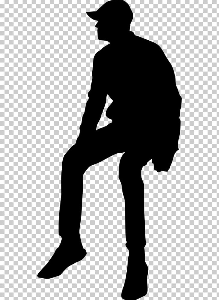 Silhouette Person PNG, Clipart, Black And White, Download, Drawing, Footwear, Headgear Free PNG Download