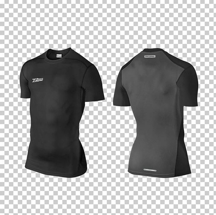 Long-sleeved T-shirt Clothing Long-sleeved T-shirt Floorball PNG, Clipart, Active Shirt, Black, Black Grey, Clothing, Clothing Accessories Free PNG Download