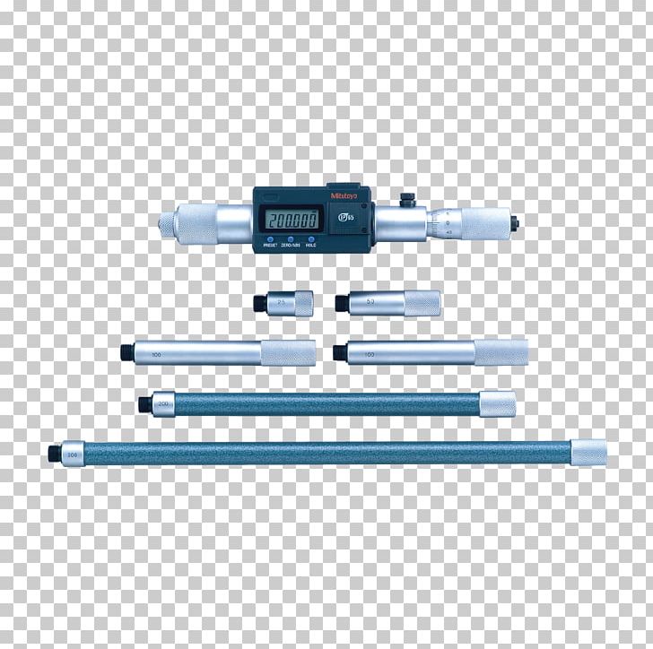 Micrometer Tool Mitutoyo Measurement Bore Gauge PNG, Clipart, Accuracy And Precision, Angle, Anvil, Bore Gauge, Cylinder Free PNG Download
