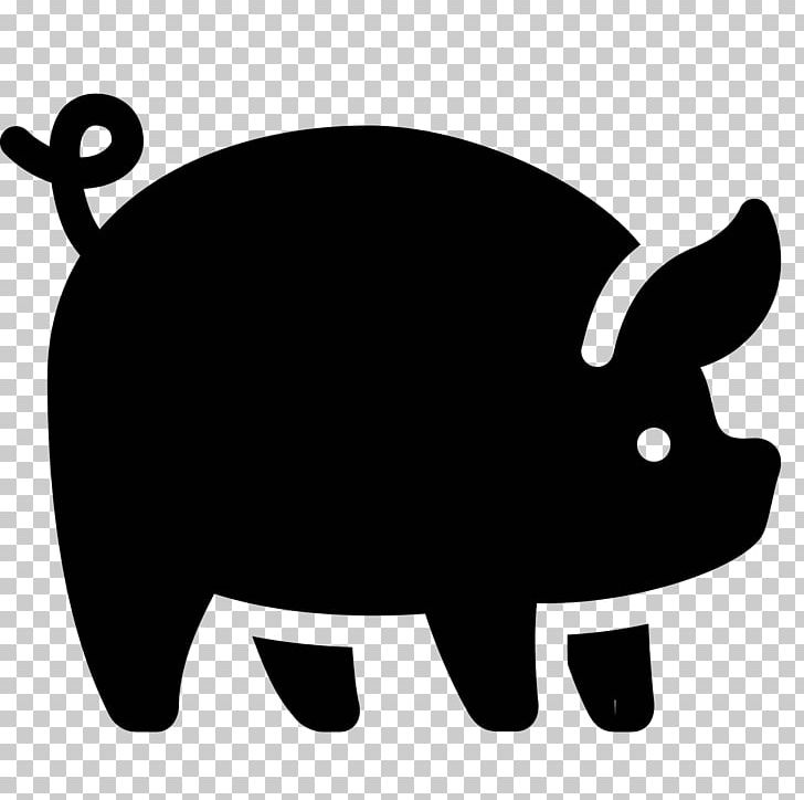 Domestic Pig Computer Icons PNG, Clipart, Animals, Black, Black And White, Computer, Computer Icons Free PNG Download