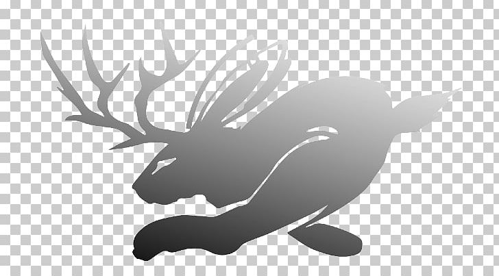 Jackalope Sport Jakalope PNG, Clipart, Antler, Black And White, Carnivoran, Deer, Dog Like Mammal Free PNG Download