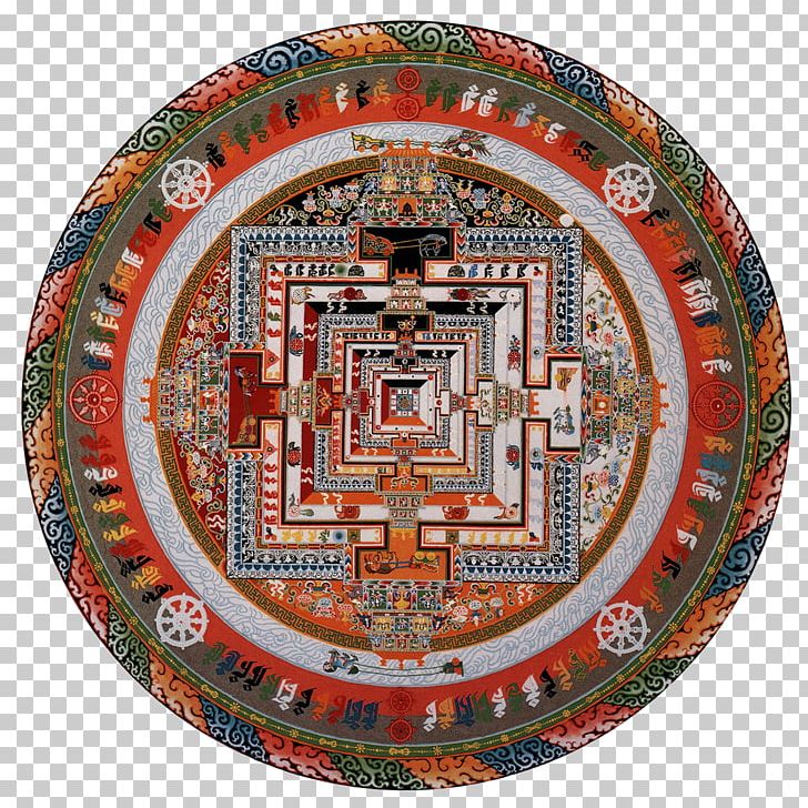 The Mandala: Sacred Circle In Tibetan Buddhism Kalachakra PNG, Clipart, Buddhahood, Buddhism, Buddhist Art, Circle, Dishware Free PNG Download