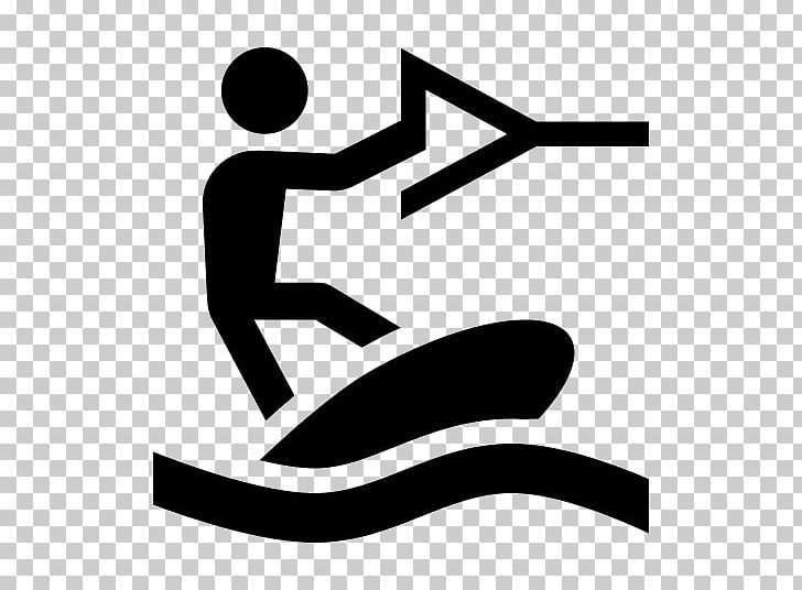 Computer Icons Wakeboarding Kitesurfing PNG, Clipart, Area, Artwork, Black And White, Brand, Computer Icons Free PNG Download